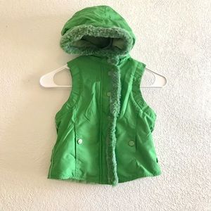 TCP Hooded Fleece Lined Puffer Vest (S)